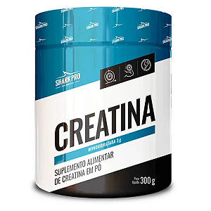 Creatina Monohidratada Pura 300G Shark Pro
