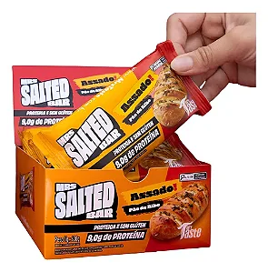Taste Cookie Bar BR Salted Pão de Alho 50g 12 unidades – Mrs Taste