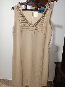 Vestido Loony Special Bege