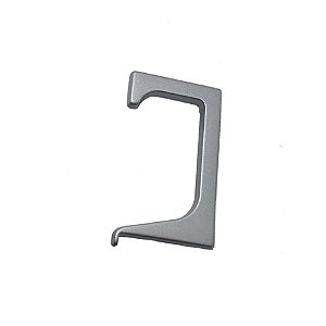 Acabamento Vazado para Perfil RM46/53 18mm Fosco