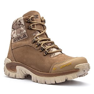 Bota Masculina Caterpillar Original em Couro Legítimo 2064 Intruder