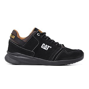 Tênis Masculino Casual Caterpillar Nobuck Couro Fly Cat Origins