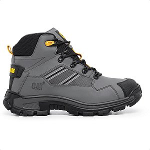 Coturno Masculino Bota Couro Caterpillar Original Invader Mid