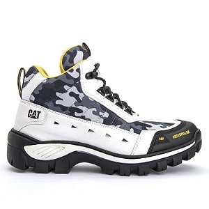 Coturno Camuflado Masculino Couro Caterpillar Original New Arizona