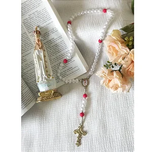 Terço Personalizado Nossa Senhora De Fátima
