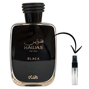 Hawas Black de Rasasi - Decant 5ml