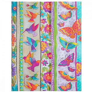 CADERNO PAPERBALNKS HUMMINGBIRDS & FLUTTERBYES ULTRA