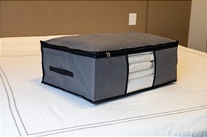 PACK COM VISOR TNT CINZA G - 60x45x22cm