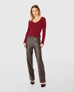 BLUSA TRICOT DECOTE PRINCESA ENFIM MW