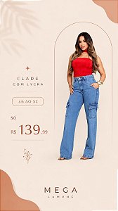 CALÇA WIDE CARGO SLIM CHRIS