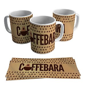 Caneca para presente - Tema Coffebara Cafeteria CWB