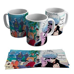 Caneca para presente - Tema Satoru Gojo Expansão de Domingo