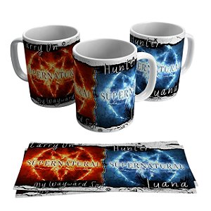 Caneca para presente - Tema Supernatural Versão 1