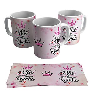 Caneca para presente - Tema mãe Rainha