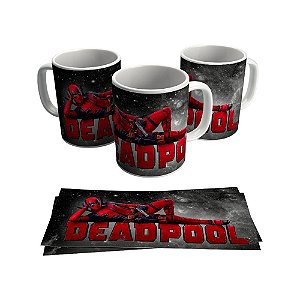 Caneca Cerâmica – Tema Deadpool