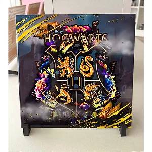 Quadro Decorativo Personalizado para Presente - Hogwarts - Harry Potter v2