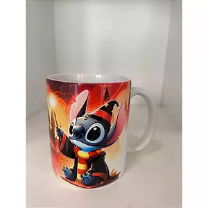 Caneca Stitch Grifinória 300ml – Presente Criativo Geek e Decorativo