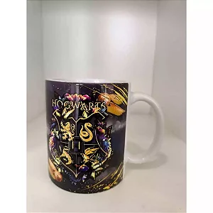 Caneca Hogwarts 300ml – Presente Criativo Geek e Decorativo