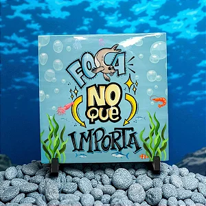 Quadro Decorativo Personalizado para Presente - Foca no que importa