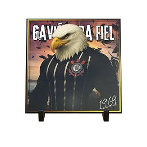 Azulejo Decorativo Gavião Alvinegro Torcedor Paulista