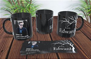 Caneca Personalizada Crepúsculo Team Edward 300ml