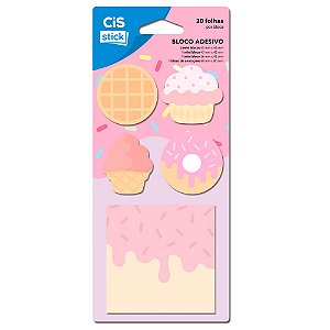 Bloco Adesivo Candy 5 modelos