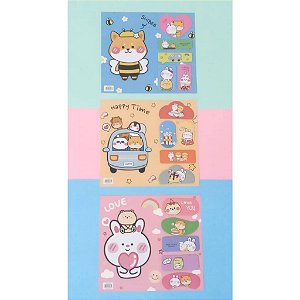 Bloco Adesivo Quadrado Funny