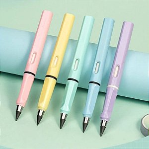 Lápis Infinito cores pastel