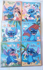 Mini Bloco de Adesivos Stitch – Importados