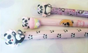 Caneta Fofa Panda Apagável – Importados