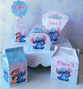 Kit Lembrancinha Personalizada da LILO & STITCH
