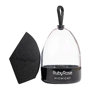 Esponja Midnight preta da Ruby Rose 7,5 g