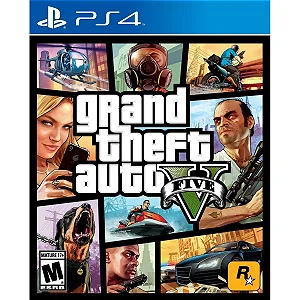 Gta 5 PS4 Mídia digital Edição padrão