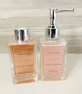 KIT PRESENTE LAVABO - VIDRO SQUARE - 200ML