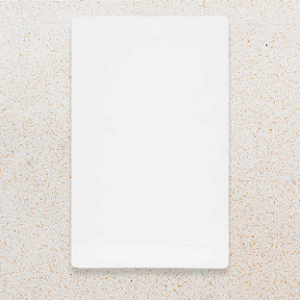 PLACA 4X2 - CEGA -  BRANCO BRILHO - SLEEK - 16039