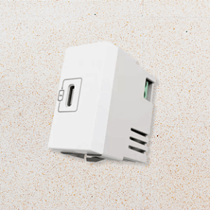 MÓDULO CARREGADOR USB - TIPO C - BRANCO - INFINITI