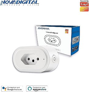 TOMADA INTELIGENTE WIFI - 16A - MONITORAMENTO DE ENERGIA