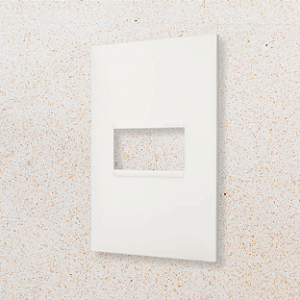 PLACA - 4X2 - 1 POSTO - BRANCO - PIAL|Plus+