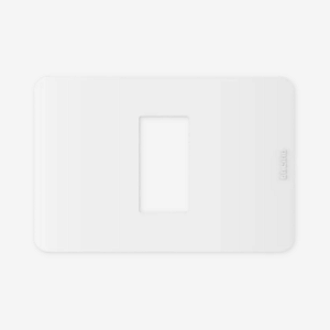 PLACA 4X2 - 1 POSTO - BRANCA – MATIX GO – JA4803M1JW