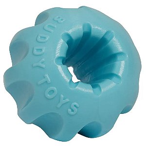 Brinquedo Mordedor Mini Bolt Buddy Toys Azul Único