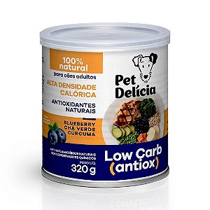 Ração Úmida Pet Delícia Cães Low Carb 320 g