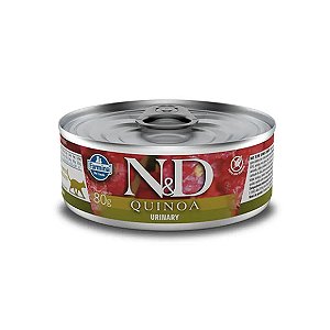 Ração Úmida N&D Quinoa Gatos Adultos Urinary 80 g