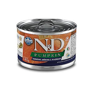 Ração Úmida N&D Pumpkin Cães Cordeiro e Blueberry 140 g