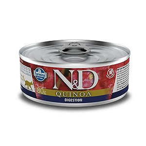 Ração Úmida N&D Quinoa Gatos Adultos Digestão 80 g