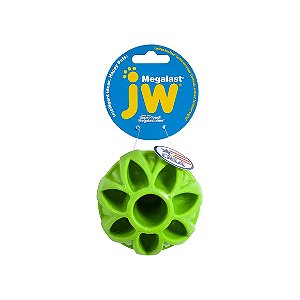 Bolinha para Cachorro com Dispensador JW Megalast Verde M