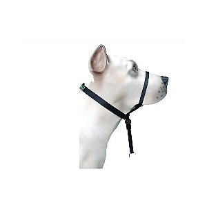 Coleira Cabresto K-9 Spirit Preta GG