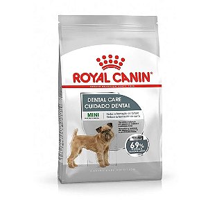 Ração Royal Canin Mini Cuidado Dental Cães Adultos 2,5 kg