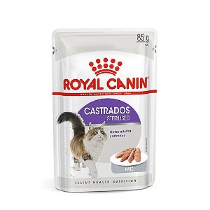 Ração Úmida Royal Canin Castrados Patê Gatos Adultos 85 g