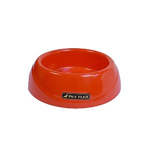 Comedouro para Cães Pet Flex Vermelho N° 01