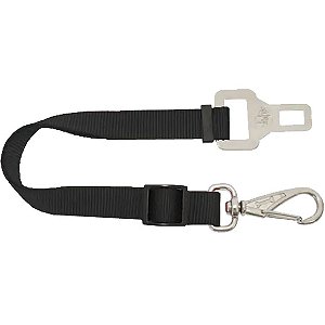 Adaptador para Cinto de Segurança AMF Pet Preto M
